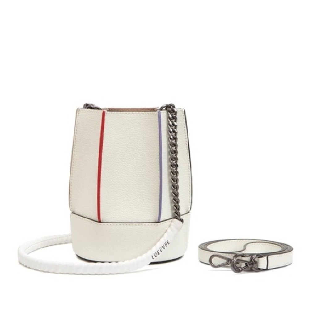 Loeuvre Sac de Lumiere Mini Bucket Bag - White Multicolor